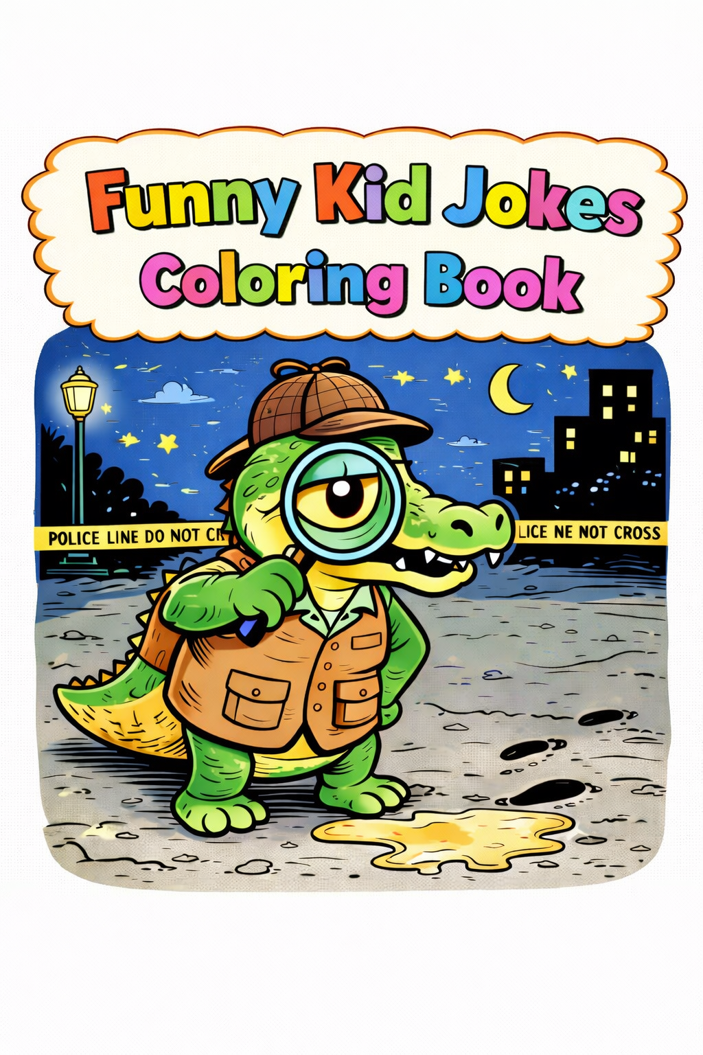 Funny Kids Joke Book Coloring Book