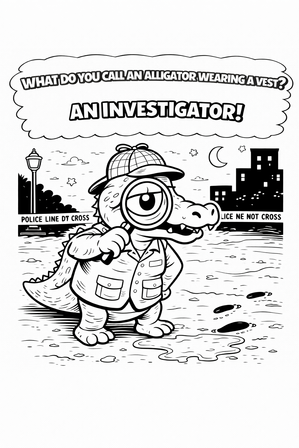 Funny Kids Joke Book Coloring Book - Image 3